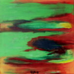 50 x 50 cm Acryl auf Keilrahmen. 220,-