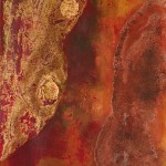 ToskanaToskanaschlucht Acryl und Sand auf Papier, 60x30cm Preis: 280€ mit Rahmenschlucht Acryl auf Papier, 60x30cm Preis: 280€ mit Rahmen